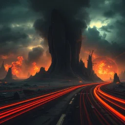 apocalyptic world, cinematic BG, , speed lines, 8k, dramatic scene,