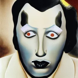 Portrait of Marilyn Manson by Salvador Dali