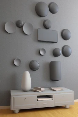 3d wall of speakers