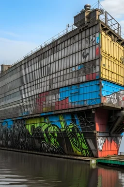 GRAFFITI CARGO SHIP