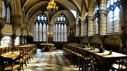 inside the great castle dining hall