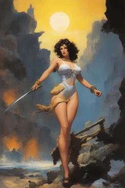 Helga Nipplesweat - Ralph Bakshi, Frank Frazetta, Boris Vallejo, Dorian Vallejo, Gerald Brom, Caravaggio, Rembrandt, Michelangelo, Picasso, Leonardo da Vinci, Julie Bell, Jim Lee, Sanjulian, Joe Jusko, Neal Adams, Thomas Kinkade, Norman Rockwell, Alex Ross, Chris Achilleos, Simon Bisley, Val Mayerik, Daren Bader, Earl Norem, Alex Horley, Gilbert Stuart, Patrick J. Jones, Peter Andrew Jones, Ken Kelly, Vincent Van Gogh