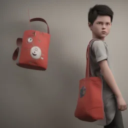 Children's bag, violence