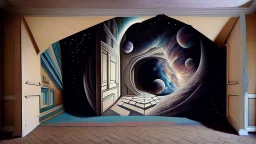 fifth dimension trompe l'oeil giant space