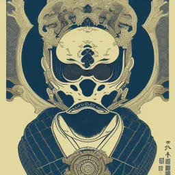  brand logo, Ukiyo-e japanese art