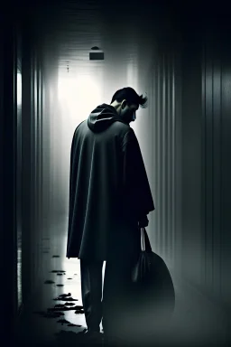 depression, sadness, sorrowful, melancholy, gloomy, desolate, somber, isolated, empty, dark, overwhelming, haunting, hauntingly, eerie, haunting, heavy, suffocating, oppressive, anxious, heavy-hearted, disheartened, dejected, despondent, forlorn, hopeless, somber, gloomy, bleak, somber, grim, hostile, abandoned, deserted, decaying, desolate, crumbling, rundown, neglected, dilapidated, urban, industrial, moonlit, starlit, shadowy, misty, foggy, dimly lit, ghostly, silent, lifeless, barren
