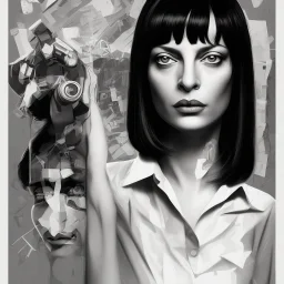 only one character, mia wallace, Pulp Fiction movie.