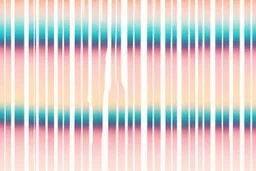 minimal clean thick vertical lines each line has different colour creating nice colour gradients representin modern summer