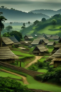village in Indonesia