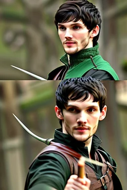 colin morgan as robin hood merlin