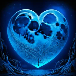 electric heart blue moon