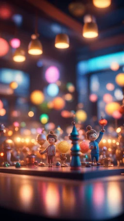 fusion party wins,bokeh like f/0.8, tilt-shift lens 8k, high detail, smooth render, down-light, unreal engine, prize winning