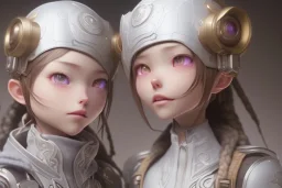 made in abyss concept art riko reg extra detailed faces and eyes smiling wlop james jean marc simonetti ruan jia and mandy jurgens and artgerm and william-adolphe bouguerea trending on artstation hyperdetailed unreal engine 4k 8k ultra hd