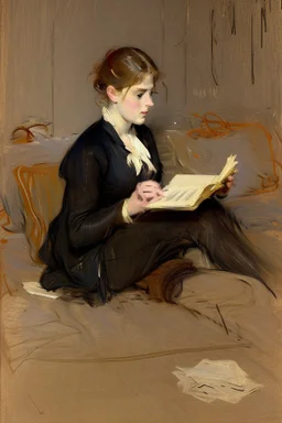 Berthe Morisot, Reading, 1873, Cleveland Museum of Art van gough