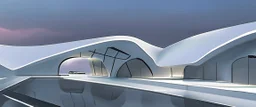 Cabañas campestres Zaha Hadid, 4k