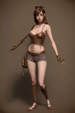 body anormal steampunk girl