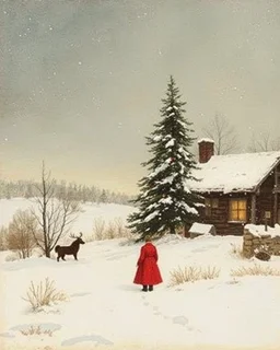 Andrew Newell Wyeth christmas greeting card