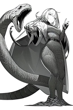 lots of snakes, greyscale