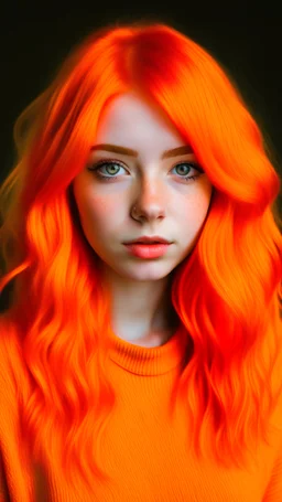 girl orange hair with sui