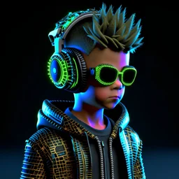 Boy cyber 3D