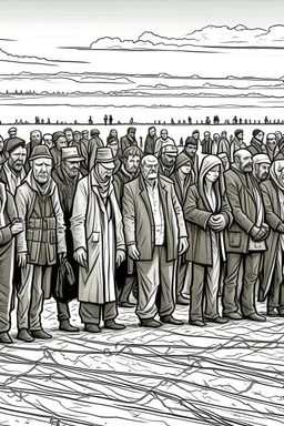 people stranded with nothing