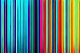 minimal clean thick vertical lines each line has different colour creating nice colour gradients representin modern summer