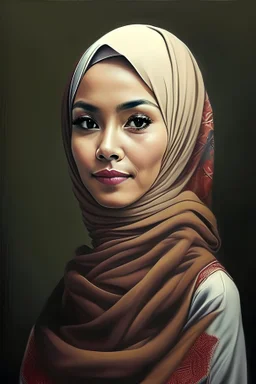 malay lady wearing hijab