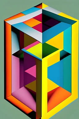 colour illusion square