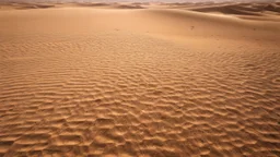 A vast desert where the sand is made up of tiny mirror fragments. During the day, the sun reflects in all directions, creating a blindingly bright landscape. At night, the stars multiply infinitely on the ground.