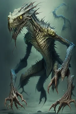 monster lizard limbo beast humanoid