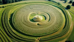 crop circle of a giant penis