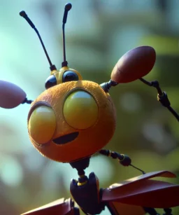 Robot bee, Pixar style