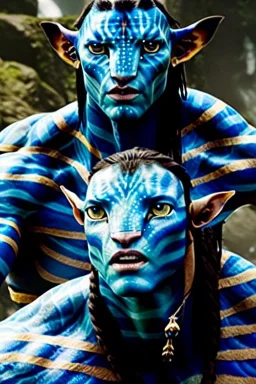 Avatar the way of water starring Dwayne the Rock Johnson