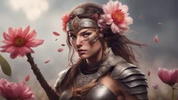 Warrior Woman, flower