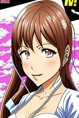 Yui Hatano as a manga character