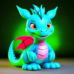 cute dragon 3D
