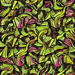 Generate a background that portrays the initial allure of hash and weed, incorporating soft colors, swirling patterns, and a sense of euphoria to represent the enjoyment experienced during the early stages of addiction.