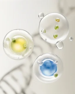 fruit enzymes in water drops