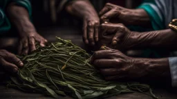 The physical body, the Khat, is the link between the soul and earthly life. The traces of time and the scars of experience are inscribed in it.