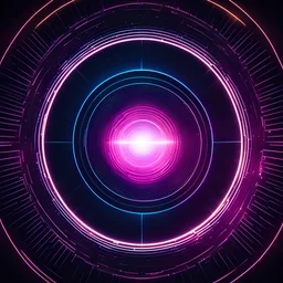 laser circle 4k background