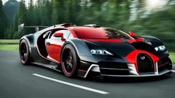 Bugatti Veyron MANSORY Fused with Lamborghini Veneno, Super Detailed, desktop wallpaper, 4K