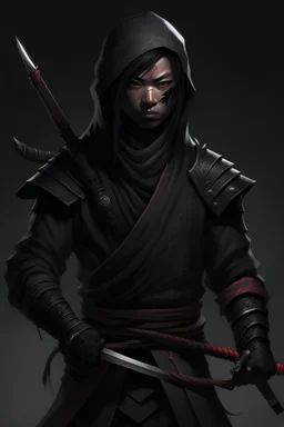 Dark Japanese assassin