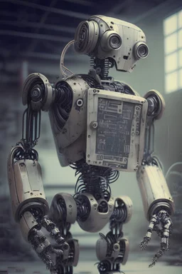 Robot üreten fabrika