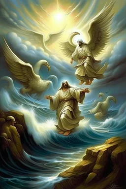 Then I saw another angel coming up from the east, having the seal of the living God. He cried out with a loud voice to the four angels who were permitted to harm the earth and the sea, saying, “Do no harm to the earth or the sea or the trees, until we have put a seal on the foreheads of the servants of our God.”