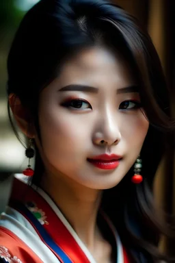 예쁜 한국 여자