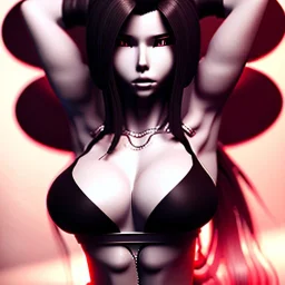 hypnotized big bust Tifa hypnotized