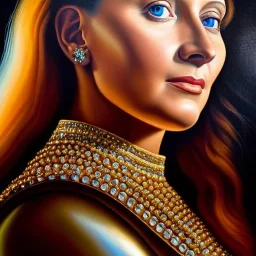 Ultra detailed fullbody Portrait in oil on canvas of busty Joan of Arc,extremely detailed digital painting,ultrarealistic skin,intense stare, extremely detailed face, crystal clear eyes, mystical colors ,perfectly centered image, perfect composition, rim light, beautiful lighting,masterpiece ,8k, stunning scene, raytracing, anatomically correct, in the style of Simon Bisley and Ohrai Noriyoshi and robert e howard and Steve Jung and Wizyakuza and uncannyknack.