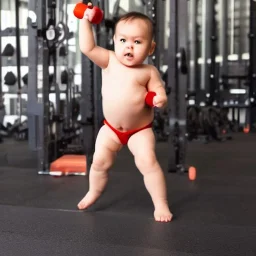 Strong baby