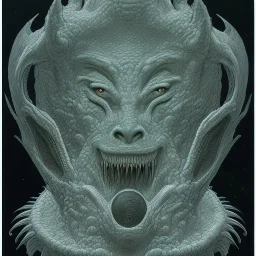 face, ork dragon humanoid, wingless, tailless, dragonface by dnd moebius Jean Giraud dnd