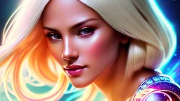 Lexica Aperture v2 Hyper detailed ultra sharp, trending on artstation, vibrant aesthetic, smiling blonde ethereal subtle (((smiling)))+++ luminous heavenly asian goddess, angel, extra-terestrial, colorful, psychedelic, ornate, intricate, digital painting, concept art, smooth, sharp focus, illustration, not human anthropomorphic alien cyborg, art by artgerm and greg rutkowski and h. r. giger, louis royo, salvador dali, 8 k, unreal engine 4